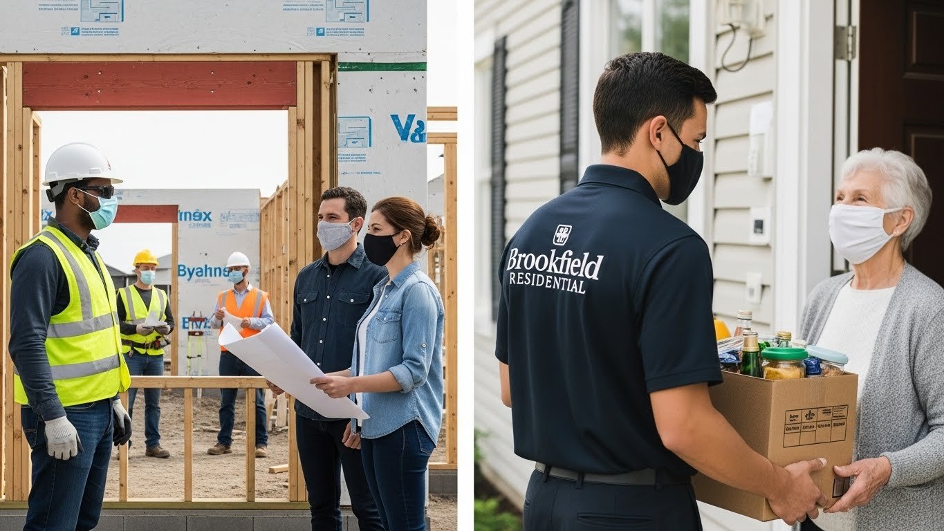 brookfield residential coronavirus