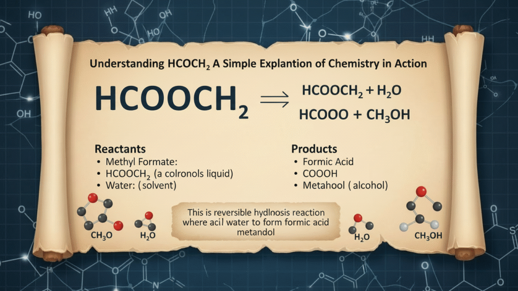 hcooch ch2 h2o