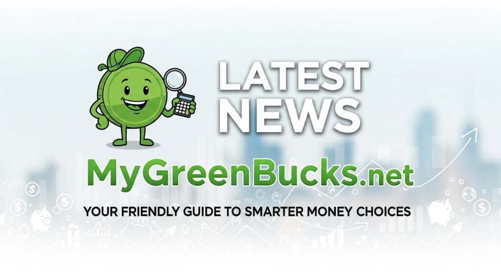 Latest News MyGreenBucks.net: Your Friendly Guide to Smarter Money Choices