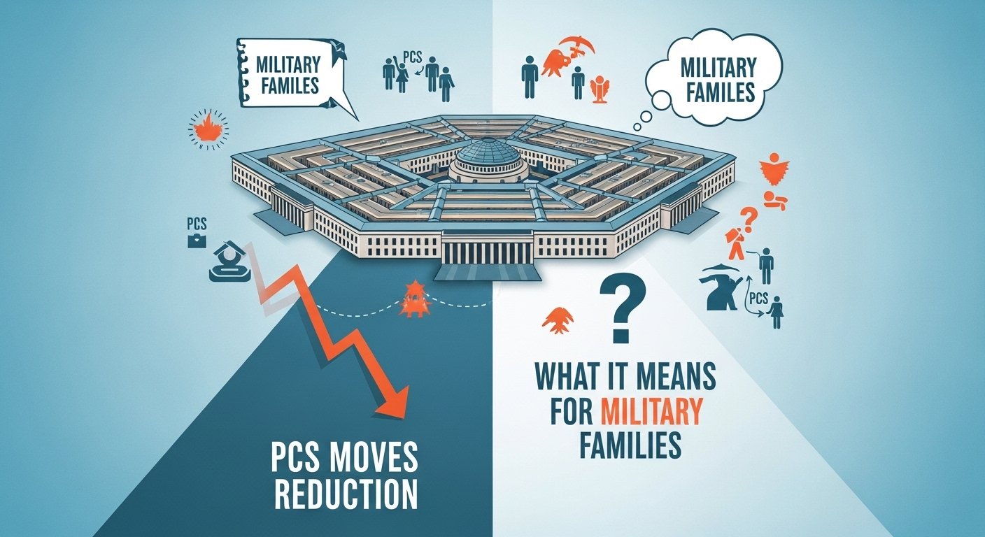 pentagon military pcs moves reduction